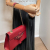 Gucci Emily Guccissima Red Leather Chain Shoulder Bag