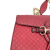 Gucci Emily Guccissima Red Leather Chain Shoulder Bag