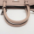 Prada Double Belted Strap Large Saffiano Leather 2-Way Beige Tote