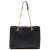 Saint Laurent Loulou Large Black Leather Tote