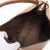 Prada Vitello Phenix Leather One Shoulder Brown