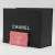 Chanel Deauville MM Canvas & Leather 2way Pink Silver