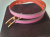 Hermès Leather bracelet 2tour pink
