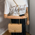 Chanel Diana Small Lambskin Leather Flap Bag Beige