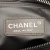 Chanel Chocolate Bar Black Lambskin Leather Chain