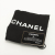 Chanel Chocolate Bar Black Lambskin Leather Chain