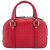 Gucci Mini Trunk Guccissima Leather Red