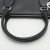 Gucci Leather Tote Calfskin GG Charm Black