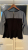 River Island 3/4 sleeve peplum top with faux leather