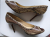 Jimmy Choo Lizard peep toe pumps 39.5