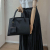 Prada Monochrome Small Saffiano Leather Black Bag