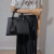 Prada Monochrome Small Saffiano Leather Black Bag