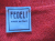 Fedeli Fin cardigan d'été rouge en tricot de lin M-L-XL