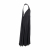 Elie Saab robe du soir en soie noire avec drapé au dos