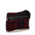 Saint Laurent AB Saint Laurent Red with Black Wool Fabric Belt Bag Italy