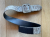 de nicola Gorgeous grey-blue genuine python belt