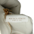 Bottega Veneta B Bottega Veneta White Calf Leather Intrecciato Padded Chain Cassette Italy