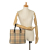 Burberry B Burberry Brown Beige Canvas Fabric House Check Tote Italy