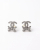 Chanel CC Ribbon Earrings