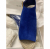 Celine Satin gold Broche Royal blue leather suede wedge Sandal