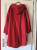 Isabel Marant Etoile Red mid-season oversized parka M-L-XL-XXL