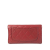 Chanel B Chanel Red Caviar Leather Leather CC Caviar Trifold Wallet Italy