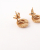 Louis Vuitton Angel Wings Gold Ton Earrings