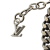 Louis Vuitton AB Louis Vuitton Silver Brass Metal LV Instinct Bracelet Italy