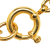 Chanel AB Chanel Gold Gold Plated Metal CC Round Pendant Necklace France