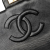 Chanel B Chanel Black Lambskin Leather Leather Square Classic Quilted Lambskin Flap France
