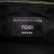 Fendi AB Fendi Black Canvas Fabric Small Zucca Fendiness Backpack Italy