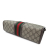 Gucci AB Gucci Brown Beige Coated Canvas Fabric GG Supreme Ophidia Clutch Italy