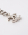 Chanel CC Charm Silver-toned Necklace
