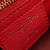 Christian Dior B Dior Red Calf Leather Small Dioramour Cannage Caro Italy