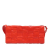 Bottega Veneta B Bottega Veneta Red Calf Leather Intrecciato Stretch Cassette Crossbody Bag Italy