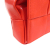 Bottega Veneta B Bottega Veneta Red Calf Leather Intrecciato Stretch Cassette Crossbody Bag Italy