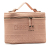 Christian Dior B Dior Pink Canvas Fabric Diortravel Cannage D-Lite Vanity Case Italy