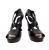 Miu Miu Breite Plateausandalen mit Knöchelriemen