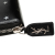 Saint Laurent B Saint Laurent Black Calf Leather Star Print Zip Around Long Wallet Italy