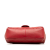 Chanel B Chanel Red Lambskin Leather Leather Small Lambskin Easy Carry Flap Italy