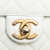 Chanel B Chanel White Calf Leather Small Lambskin Chic Pearls Flap Italy
