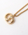 Christian Dior CD Gold-plated Necklace