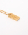 Christian Dior Logo Tag Gold-toned Necklace