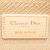 Christian Dior AB Dior Brown Beige Canvas Fabric Medium Cannage Lady D-Lite Italy