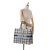 Christian Dior AB Dior Blue Canvas Fabric Large Check n Dior Book Tote Italy