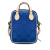 Gucci AB Gucci Blue with Brown Beige Nylon Fabric GG Off The Grid Satchel Italy