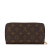 Louis Vuitton AB Louis Vuitton Brown Monogram Canvas Canvas Monogram Zippy Wallet France