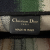 Christian Dior B Dior Yellow Canvas Fabric Large Striped Book Tote Italy