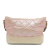 Chanel B Chanel Pink Light Pink Lambskin Leather Leather Small Iridescent Gabrielle Crossbody Italy