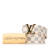 Louis Vuitton AB Louis Vuitton White Damier Canvas Canvas Damier Azur LV Initiales Belt Spain